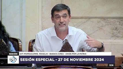 Rogelio Iparraguirre: "Eligen callar los que les da vergüenza defender los intereses de otros"