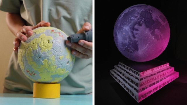 Levitating Moon lamp. DIY Decor ideas anyone Can Make