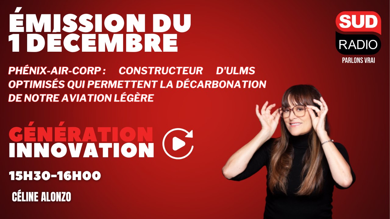 Phénix-Air-Corp : constructeur d'ULMs optimisés qui permettent la décarbonation de notre aviation