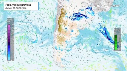 Anticipo Meteored: el domingo comenzará diciembre con fuertes tormentas sobre estas provincias de Argentina