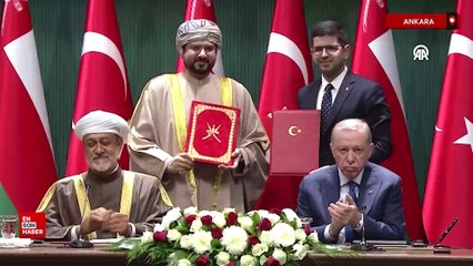 Türkiye ile Umman arasında 10 anlaşma imzalandı