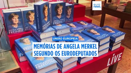 Eurodeputados comentam livro de memórias de Angela Merkel