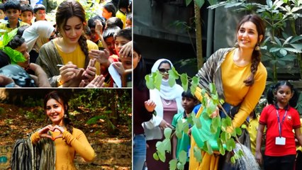 Raashii Khanna ने छोटे बच्चों के साथ मनाया अपना बर्थडे, Envirnment को लेकर लोगों को किया अवेयर