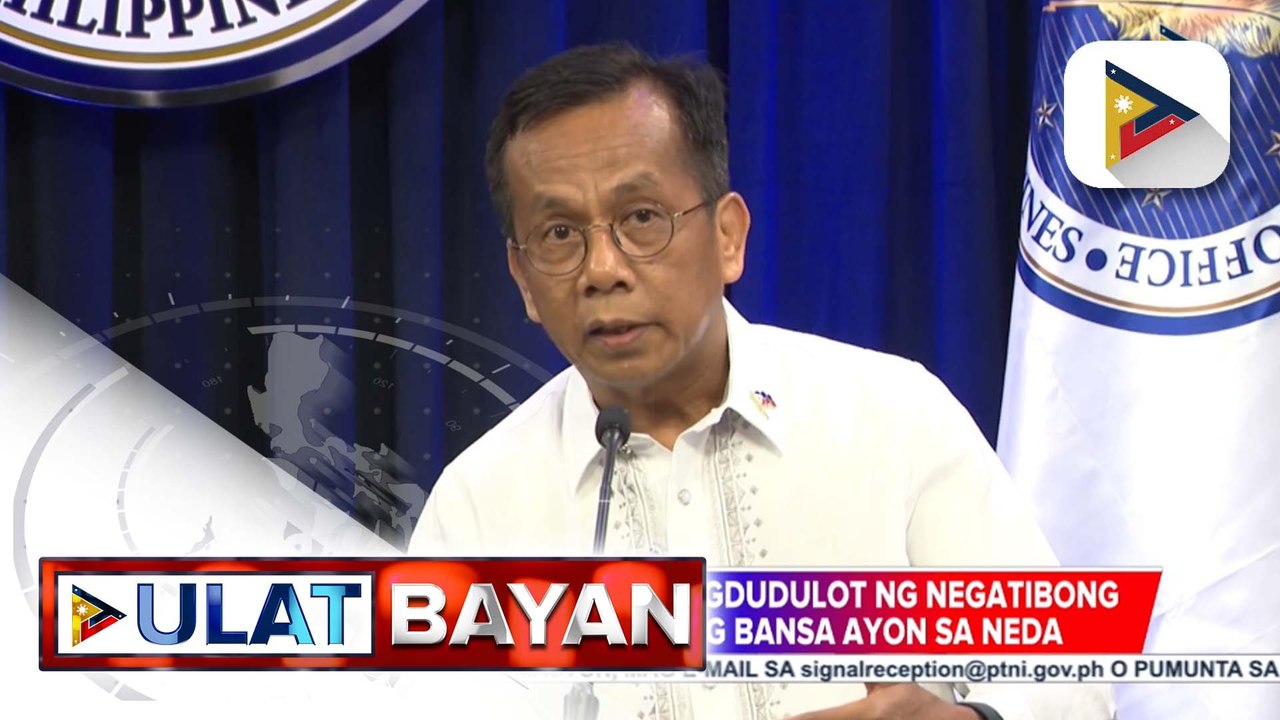 'Political noises', hindi magdudulot ng negatibong epekto sa ekonomiya ng bansa ayon sa NEDA;  Pagpapatupad ng Philippine Development Plan, mahigpit na tinututukan ng administrasyon ni PBBM