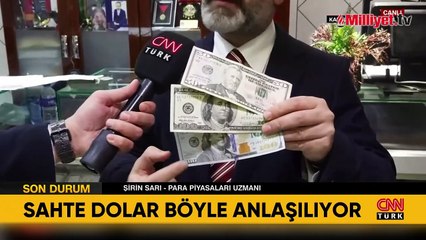 Sahte dolar böyle anlaşılıyor! Döviz bürolarında alarm