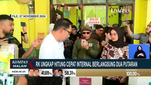 Ridwan Kamil Optimistis Pilkada Jakarta 2024 Berlangsung 2 Putaran | SERIAL PILKADA