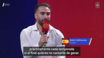 Carvajal: "Los jugadores tienen que resetearse cada temporada si no quieres cansarte de ganar"
