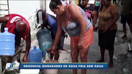 Denúncia moradores de Água Fria sem água