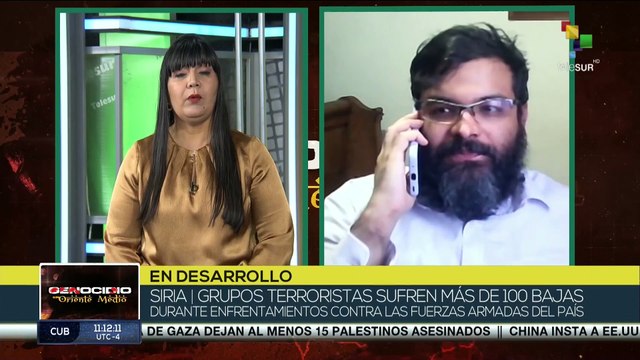 Fuerzas armadas sirias repelen grupos terroristas