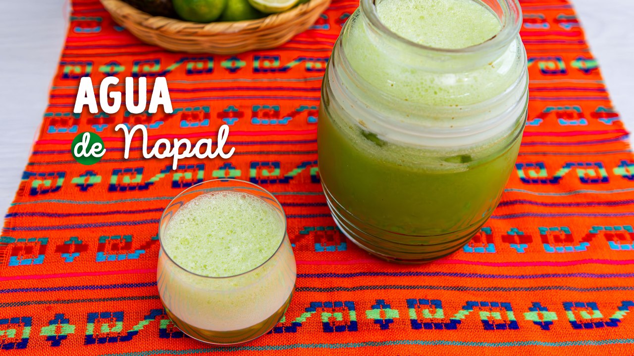 Agua Fresca de Nopal y Piña para bajar de peso y mas / Jugo quema grasa ...