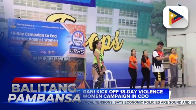 RIACAT-VAWC, GANI kick off 18-day Violence Against Women campaign in Cagayan de Oro