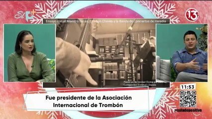 Entrevista - Banda de conciertos de Heredia tendrá espectáculo gratuito con trombonista internacional