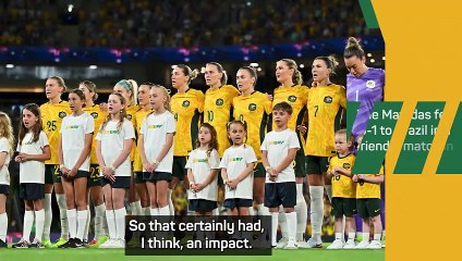 ''I thought she did admirably" - Sermanni praises debutant in Matildas loss