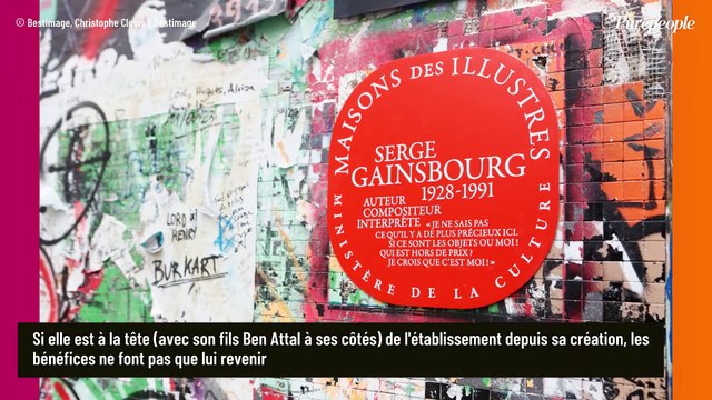 Contrairement à ce qu'on pense, Charlotte Gainsbourg n'est pas la seule de la famille à toucher des bénéfices de la Maison Gainsbourg
