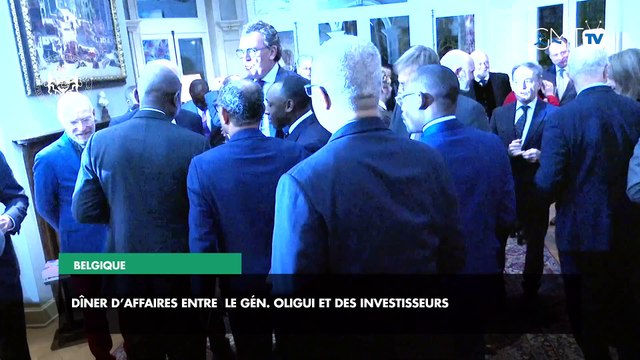 [#Reportage] Belgique : dîner d’affaires entre le Gén Oligui et des investisseurs