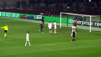 Said Benrahma passeur décisif face à Qarabag