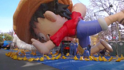 Macy's Thanksgiving Day Parade's balloons come to life