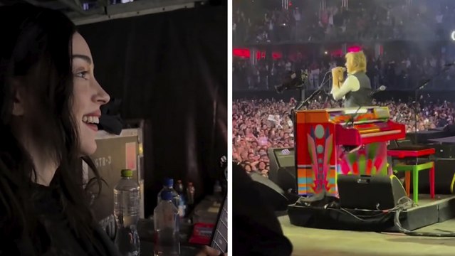 St. Vincent comparte video sobre lo que vivió momentos antes de su presentación con Paul McCartney