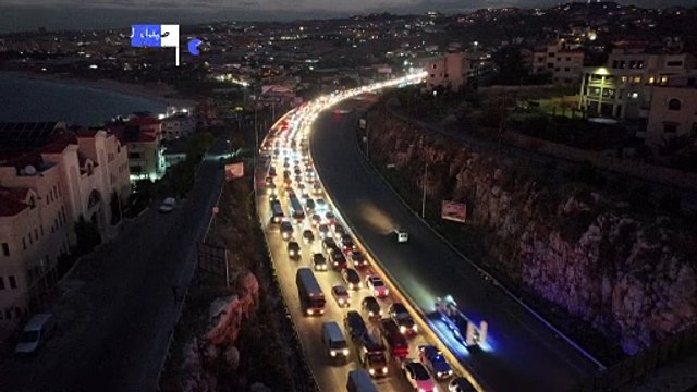 حركة مرور كثيفة مع عودة النازحين إلى جنوب لبنان