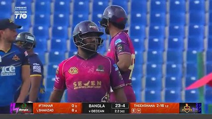 2024 Abu Dhabi T10 I Match 25 Highlights: Deccan Gladiators vs Bangla Tigers | Season 8