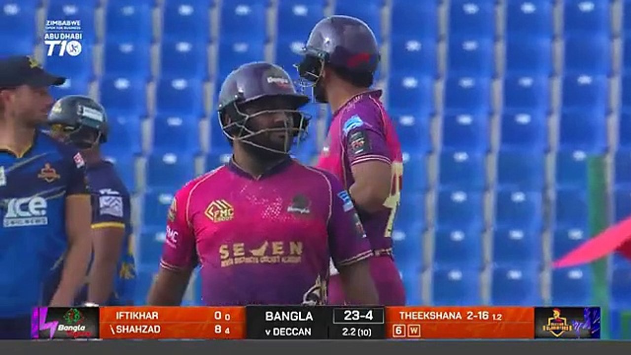 2024 Abu Dhabi T10 I Match 25 Highlights: Deccan Gladiators vs Bangla Tigers | Season 8