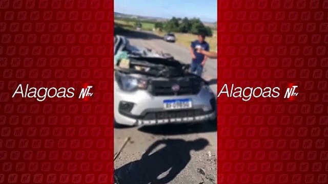 Motorista fica gravemente ferido em colisão com caminhão em Rio Largo