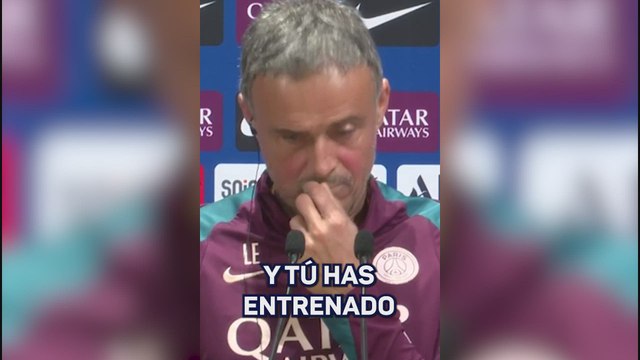 Le preguntan a Luis Enrique por Mbappé en el Madrid y deja una frase para la historia de las ruedas de prensa