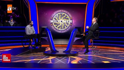 Kim Milyoner Olmak İster'e katılan yarışmacı yaşadıklarıyla duygulandırdı