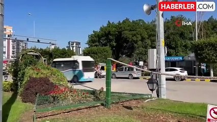 İskenderun'da Çimlere Basma Tartışması