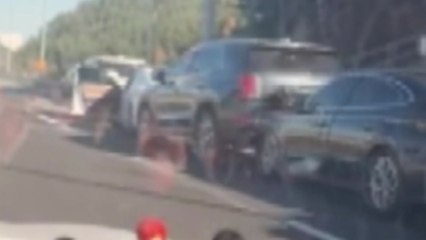 서울-양양고속도로 8중 추돌..."정체 중 급정거" / YTN