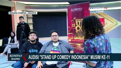 Beginilah Suasana Audisi Stand Up Comedy Indonesia 'SUCI' Musim ke-11 di Menara Kompas