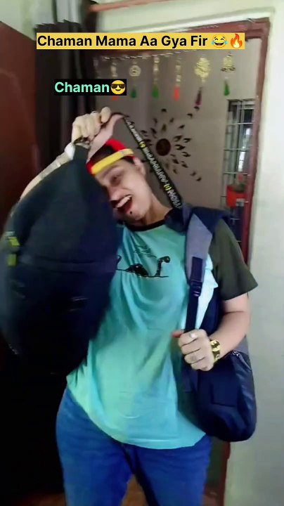 Chaman mama aur bhanji 😂🔥 indian family #shorts #indian #comedy #chotabhai #chaman #relatable