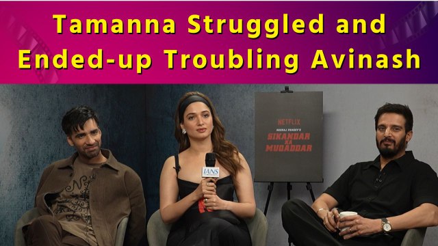 IANS Interview: Tamanna Bhatia, Jimmy Shergill, and Avinash Tiwary Share Their On-Screen Challenges
