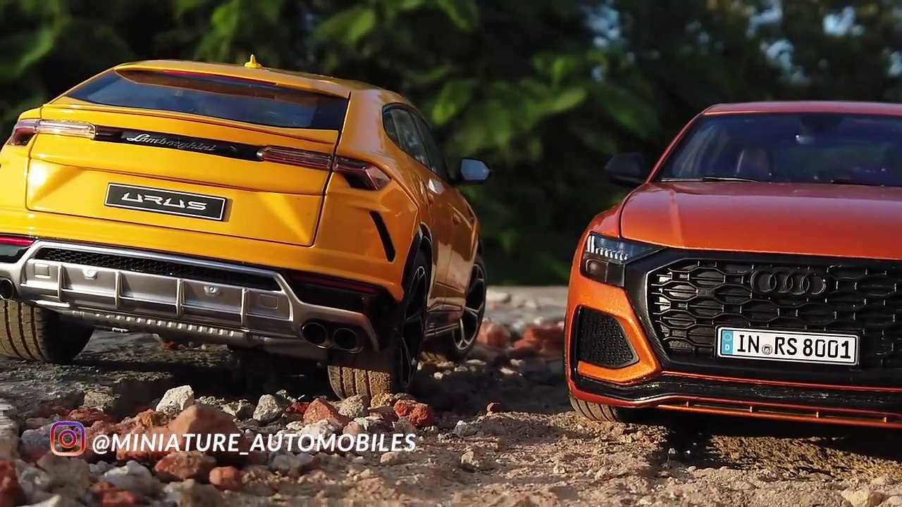 Audi RSQ8 vs Lamborghini Urus _ Fastest SUVs _ Diecast Model Cars