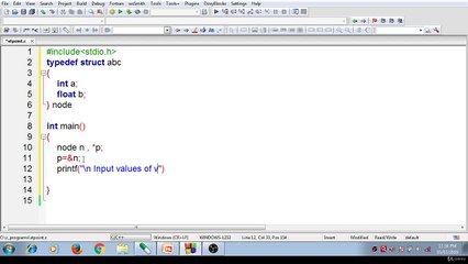 Learn Programming Technique C to Master Skills - Structure Pointer