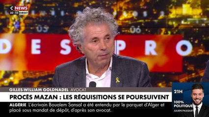 Gilles-William Goldnadel dénonçait notamment "l’omerta médiatique" dans l’affaire Jean-Philippe Desbordes.