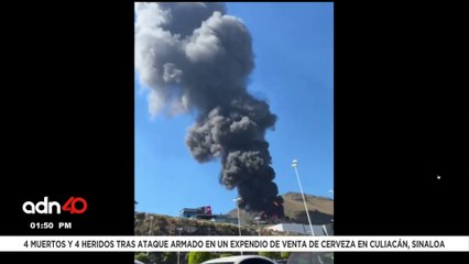 🚨¡Última Hora! Volcadura e incendio de una pipa sobre la autopista Chamapa-Lechería
