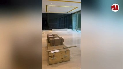 This is how Georgina Rodriguez shows the new house in Arabia where she will live next to Cristiano