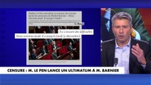 François Coq : «La motion de censure pose la question de la démission du chef de l’Etat»