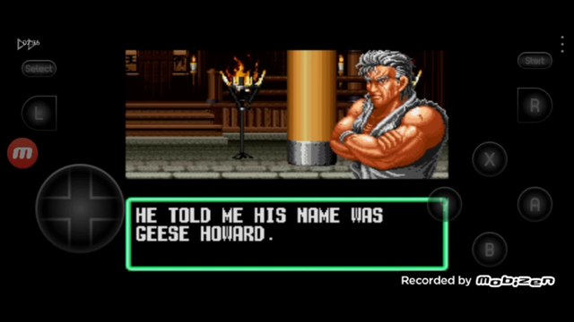 Art of Fighting Robert Garcia vs Mr. Karate luta completa