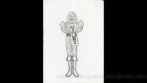 Soldier Pencil Sketch Video #521 (11-28-2024)