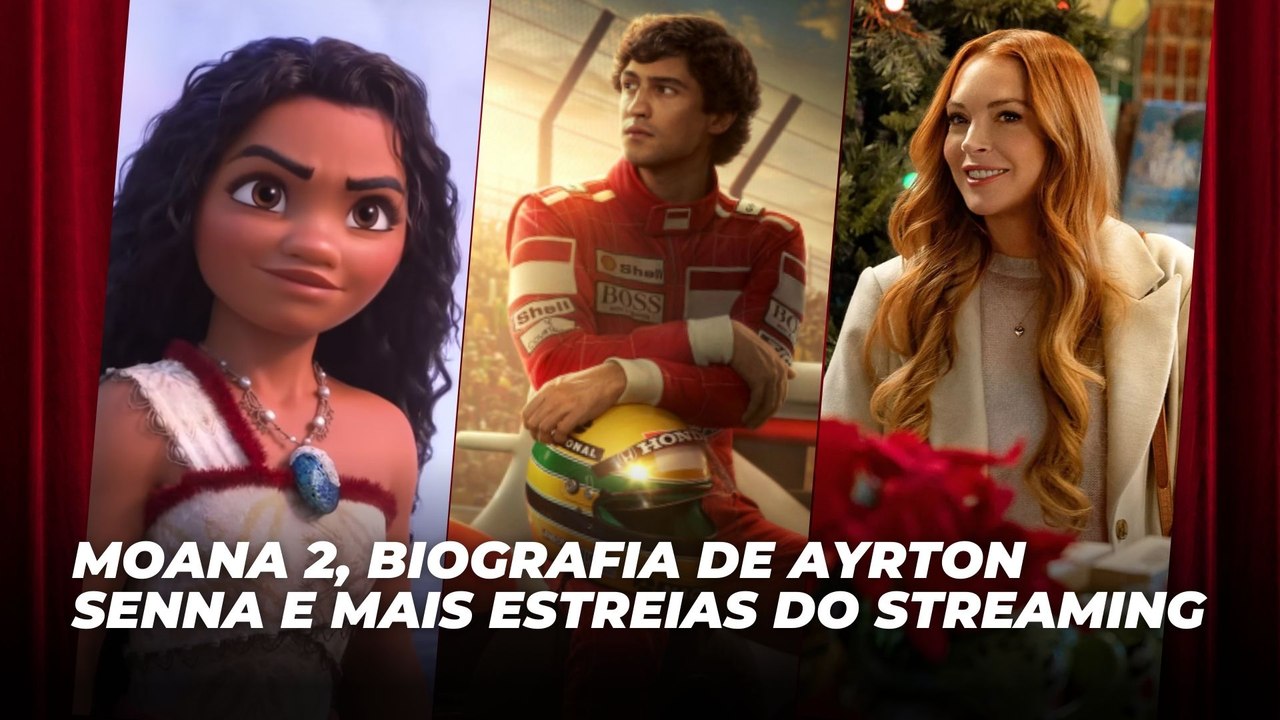Moana 2, biografia de Ayrton Senna e mais estreias do streaming | Agenda Cultural