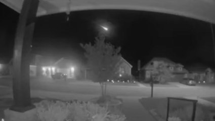 Footage Of When A Bright Fireball Lit-Up Skies Over Texas