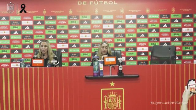 Rueda de prensa de Olga Carmona previa a España vs República de Corea