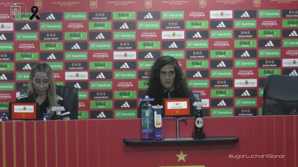Rueda de prensa de Montse Tomé previa a España vs República de Corea