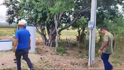 Moradores registram tentativa de retirada de poço em Poranga