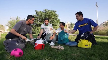 !!تحدي تعيش بشنطة واحدة ليوم كامل