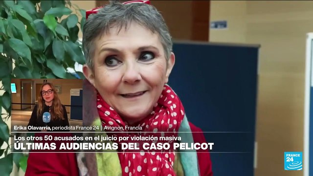 Informe desde Aviñón: habló la defensa de los 50 acusados de violar a Gisèle Pelicot