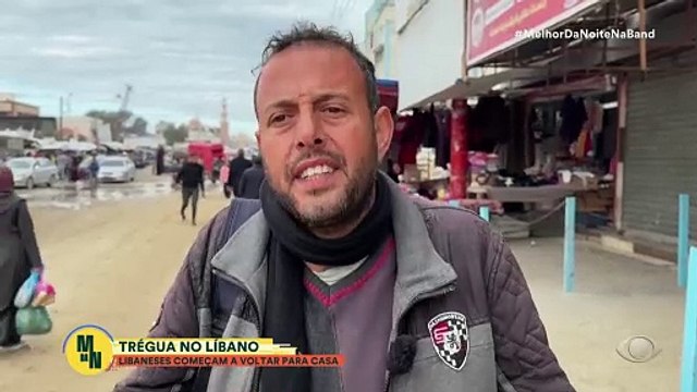 Trégua no Líbano: Libaneses começam a voltar para casa | Melhor da Noite