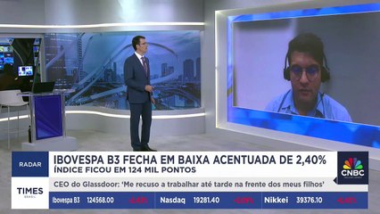 Ibovespa B3 fecha dia em baixa acentuada de 2,40%; economista analisa